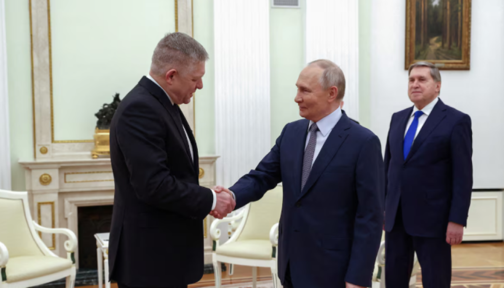 Роберт Фицо и Путин